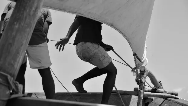 Lamu, Kenya, dhaw sailing